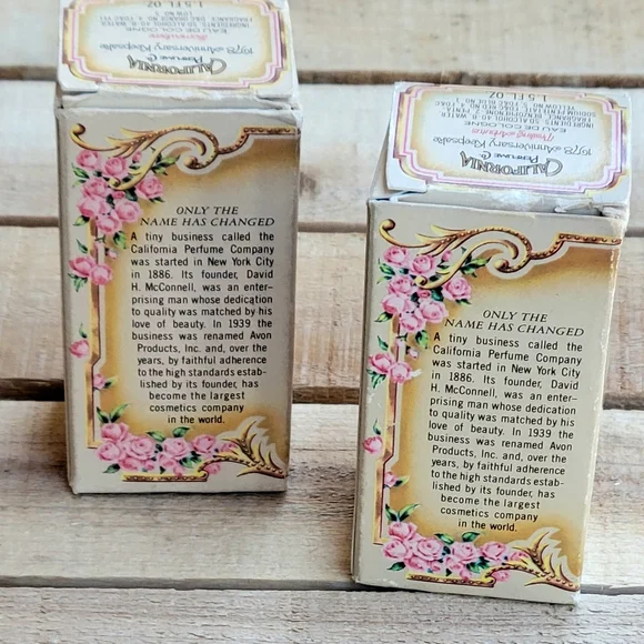 Avon California Perfume Co. 1978 Anniversary: Trailing Arbustus & Somewhere - Picture 4 of 16